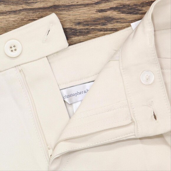 NWT Christopher & Banks Fit Mid-Rise Stretch Dress Pants JOS-4929 6P Sand Brown - Picture 6 of 9